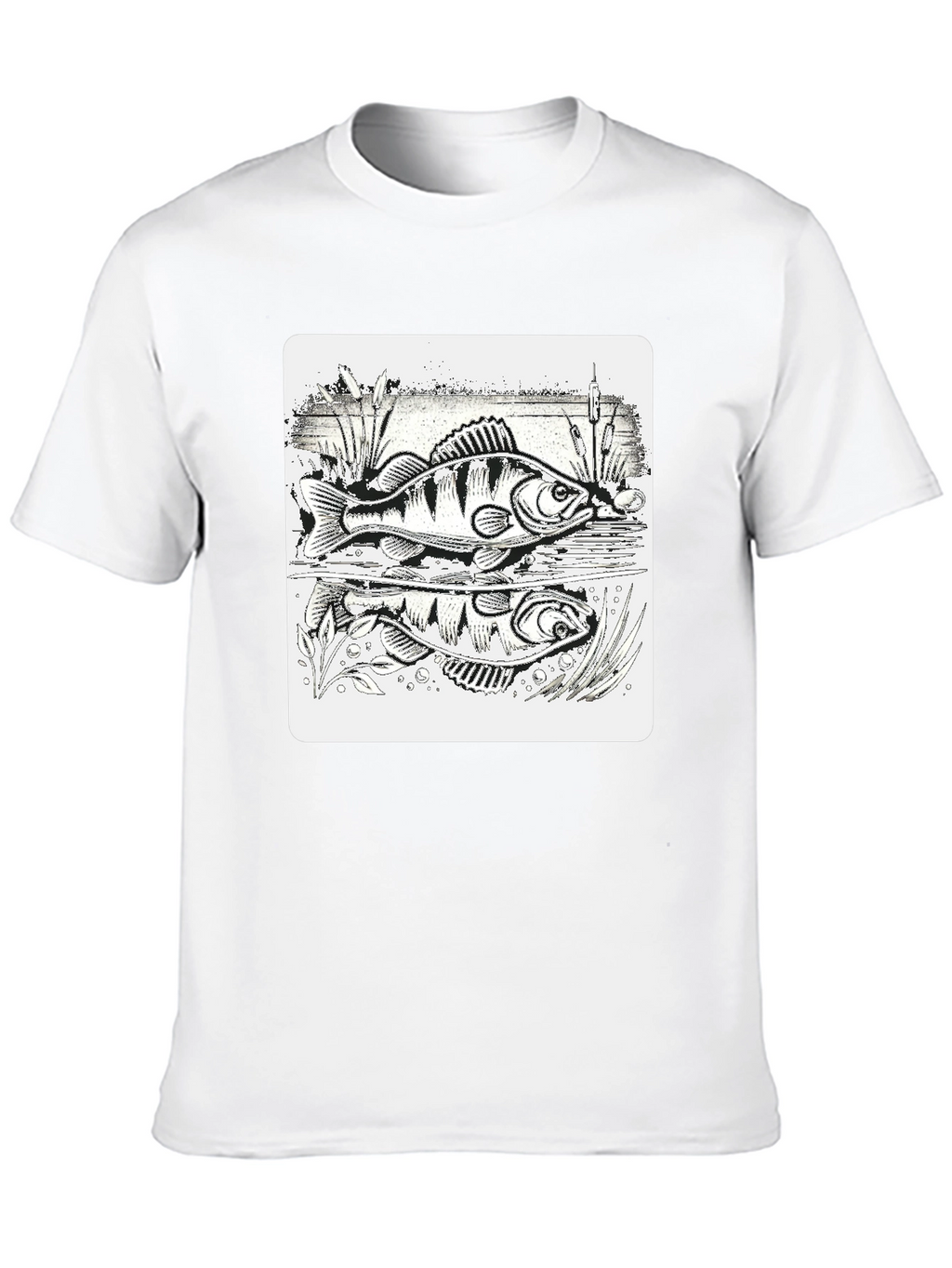 Fishing Perch Graphic Tee