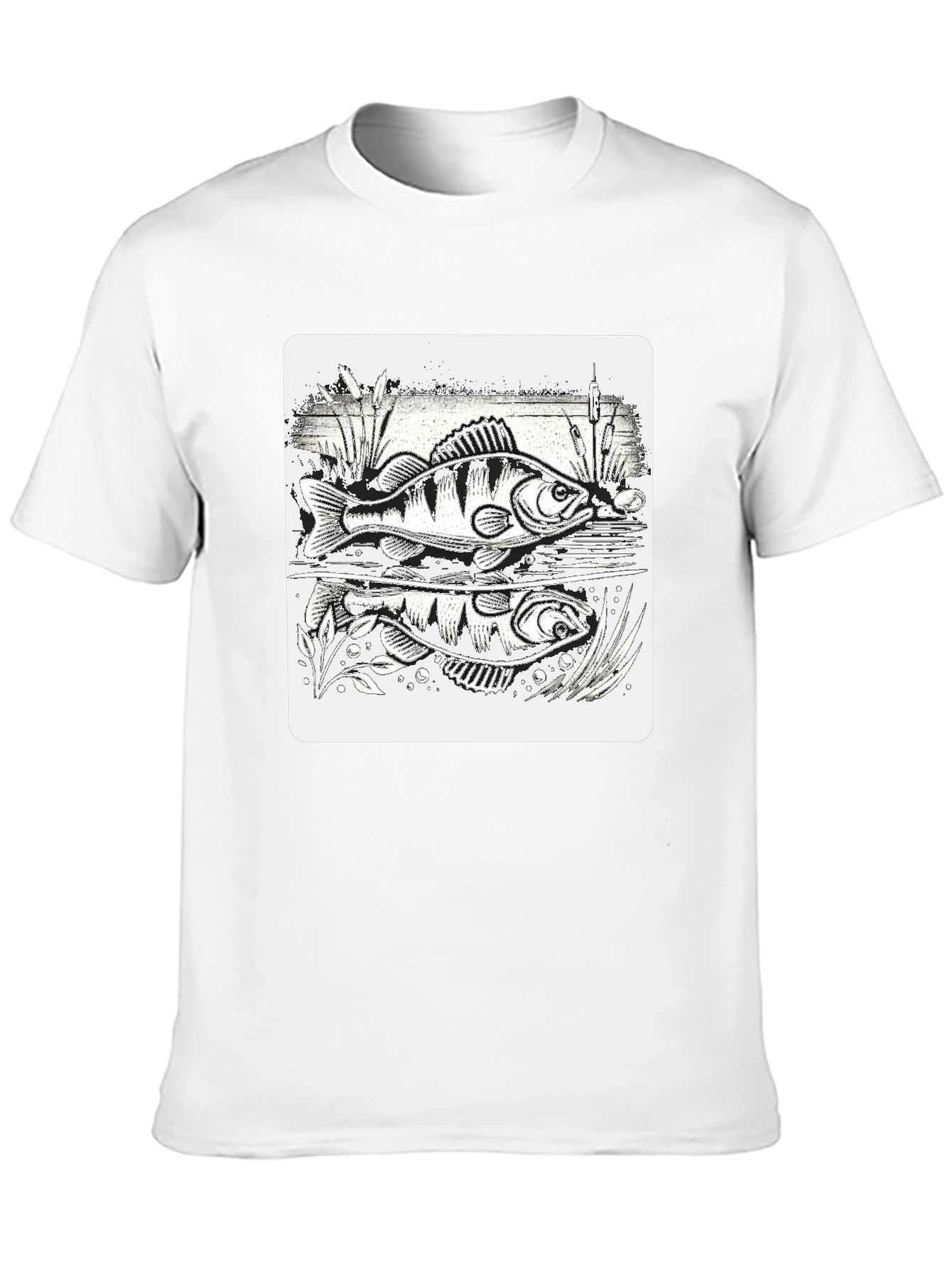 Fishing Perch Graphic Tee