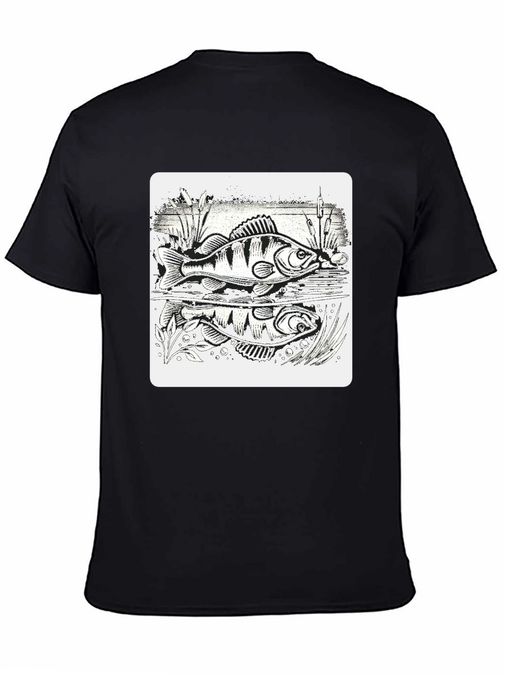 Fishing Perch Graphic Tee