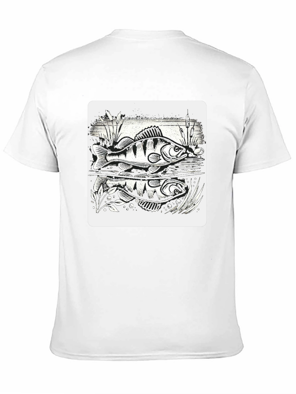 Fishing Perch Graphic Tee