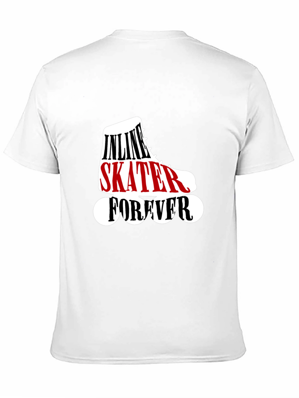 Inline Skater Forever Black T-Shirt