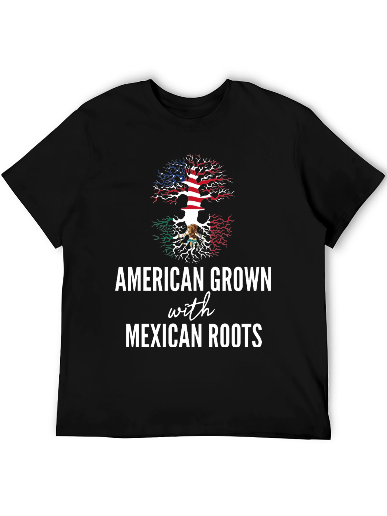 American Grown with Mexican Roots Tee