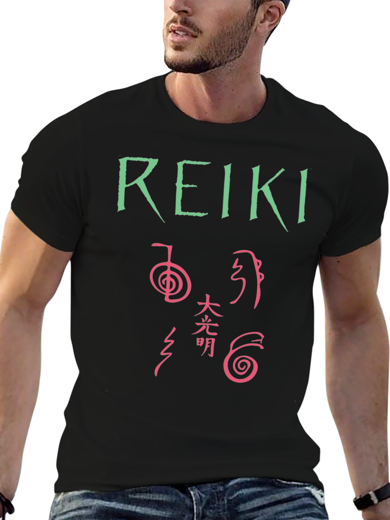 Reiki Symbol Graphic T-Shirt