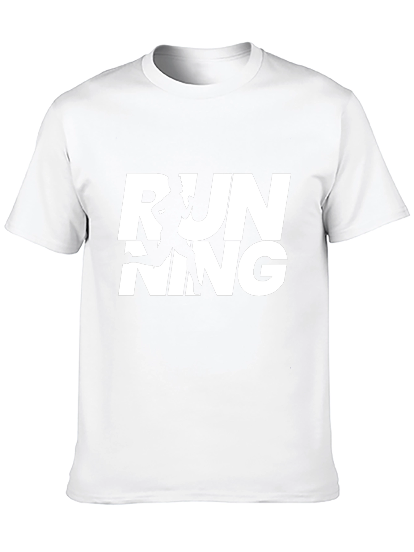 Running Graphic Tee - Sporty Black T-Shirt