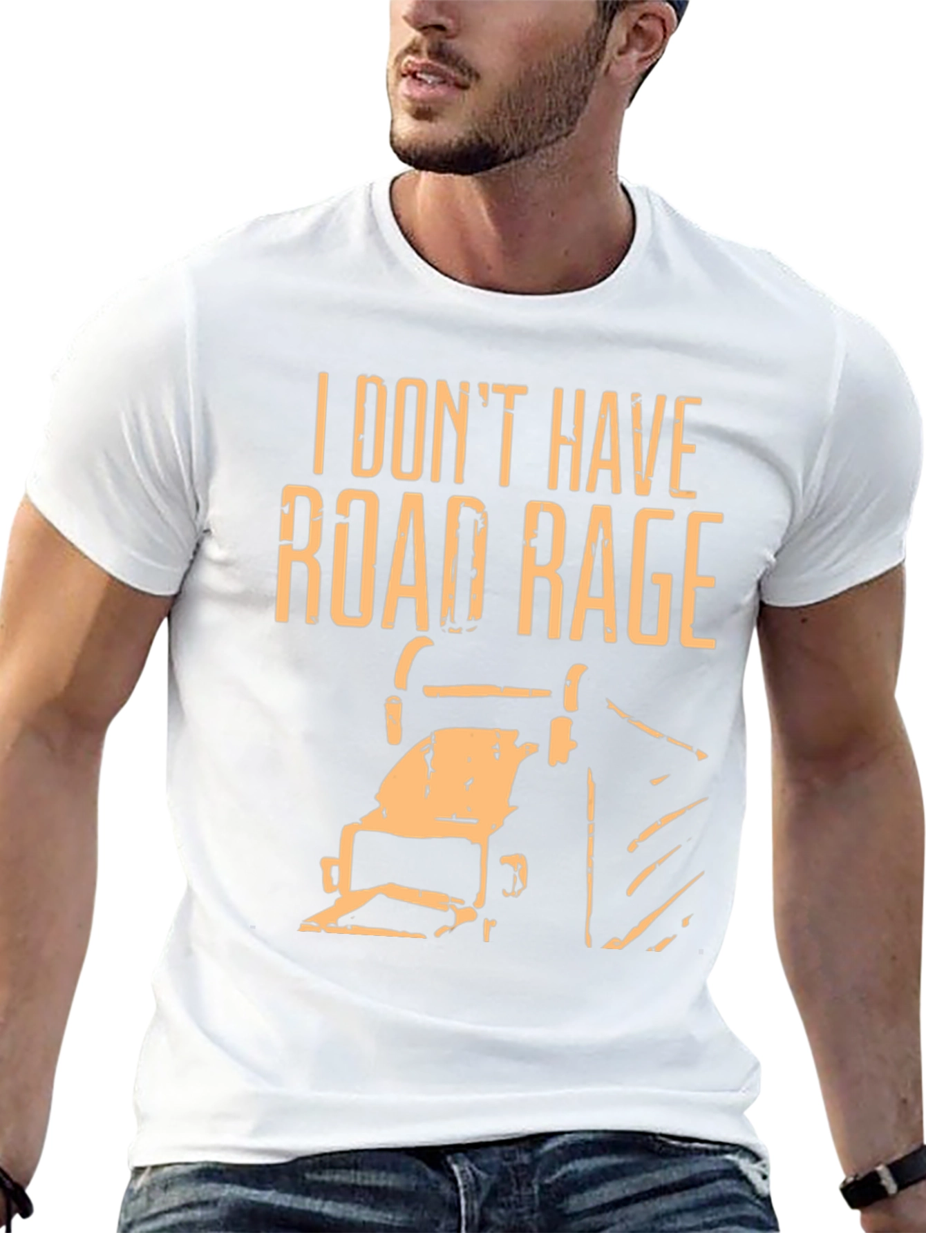 Funny Road Rage T-Shirt - Novelty Graphic Tee