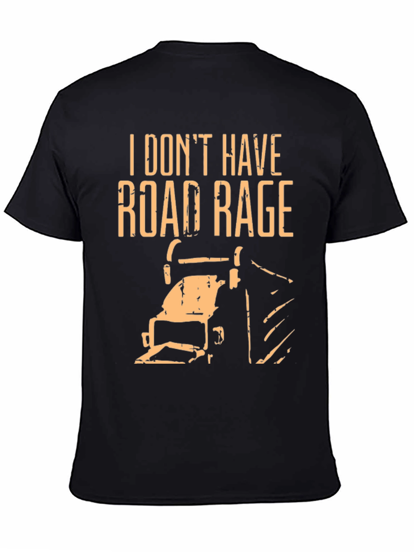 Funny Road Rage T-Shirt - Novelty Graphic Tee
