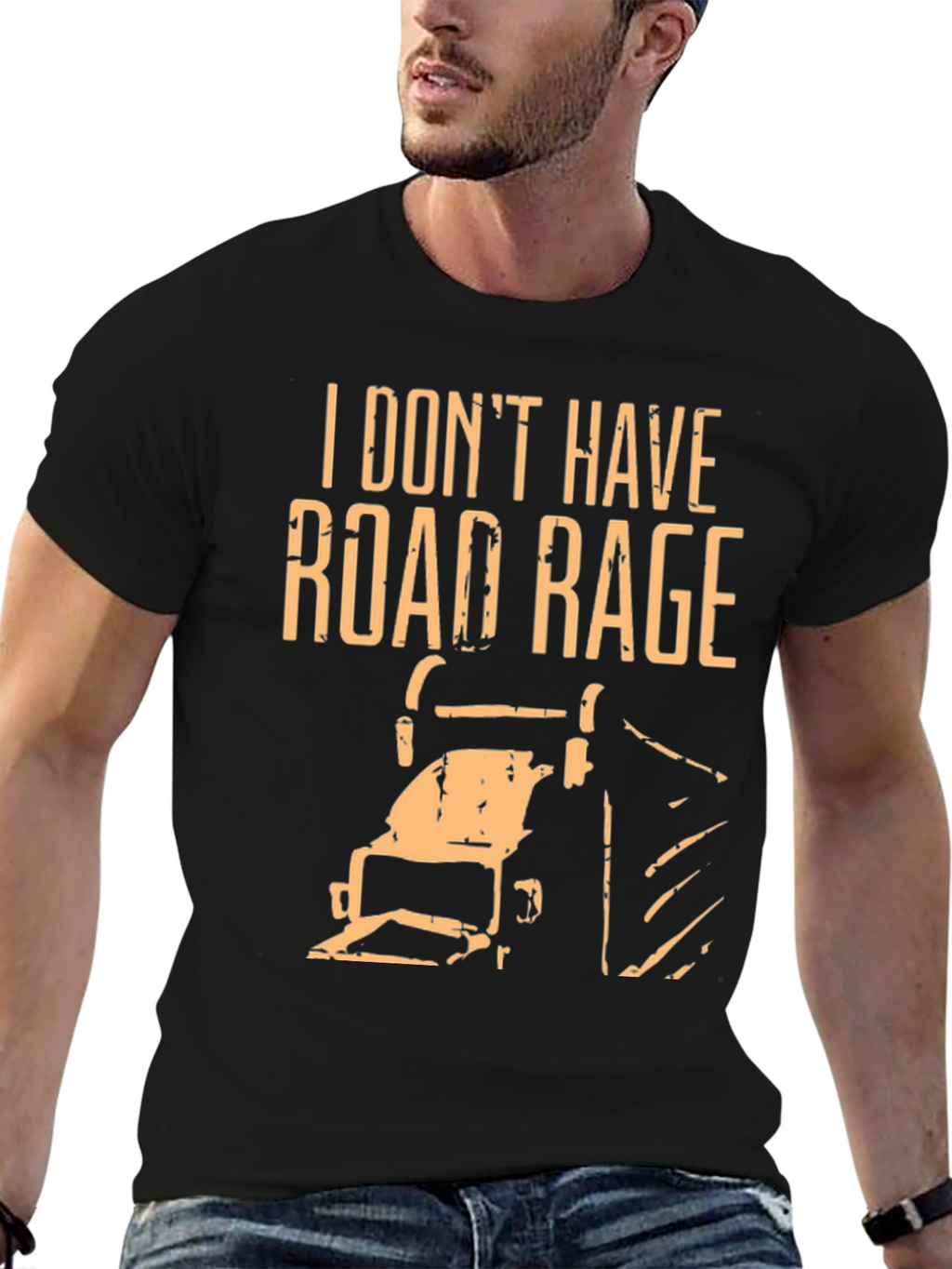 Funny Road Rage T-Shirt - Novelty Graphic Tee
