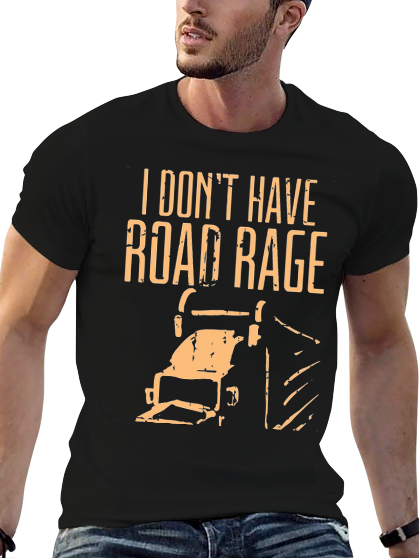 Funny Road Rage T-Shirt - Novelty Graphic Tee