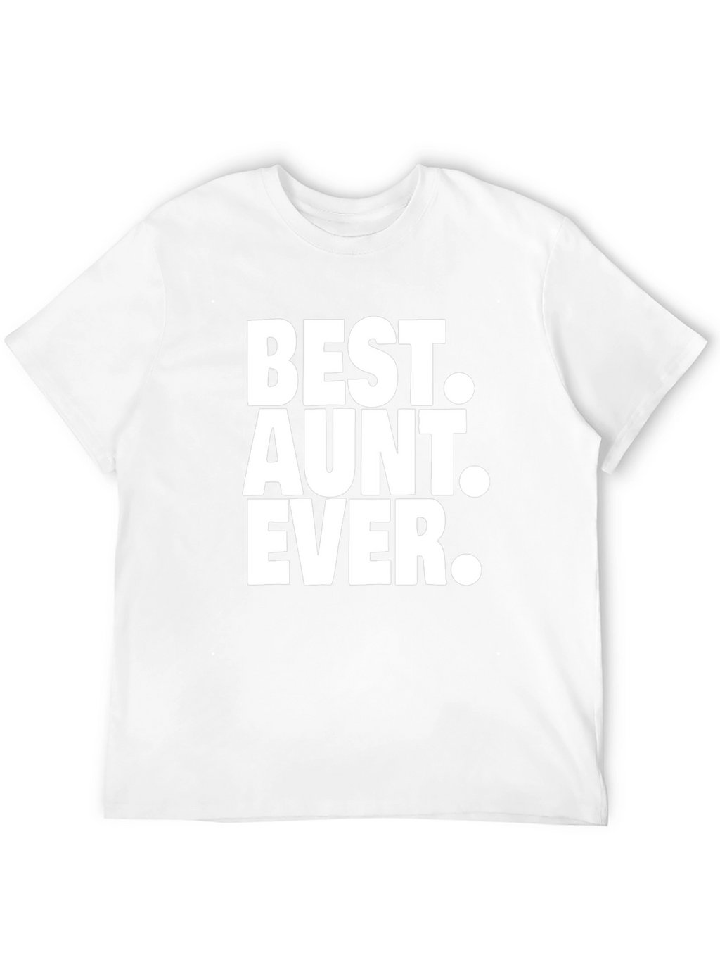 Best Aunt Ever Black T-Shirt