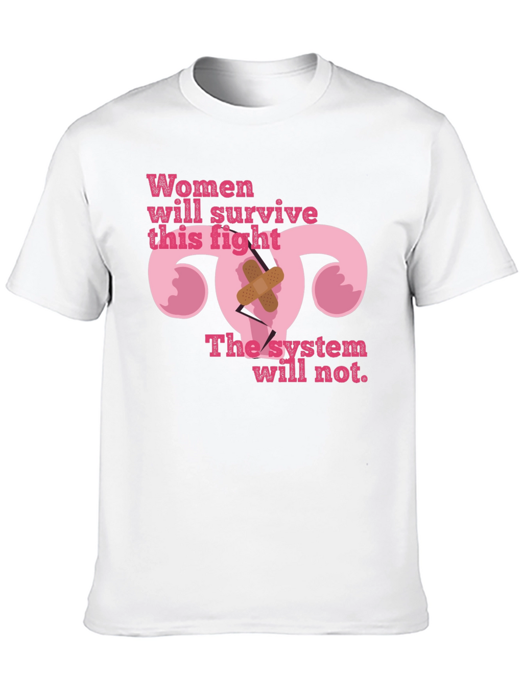 Feminist Uterus T-Shirt - Womens Rights Tee