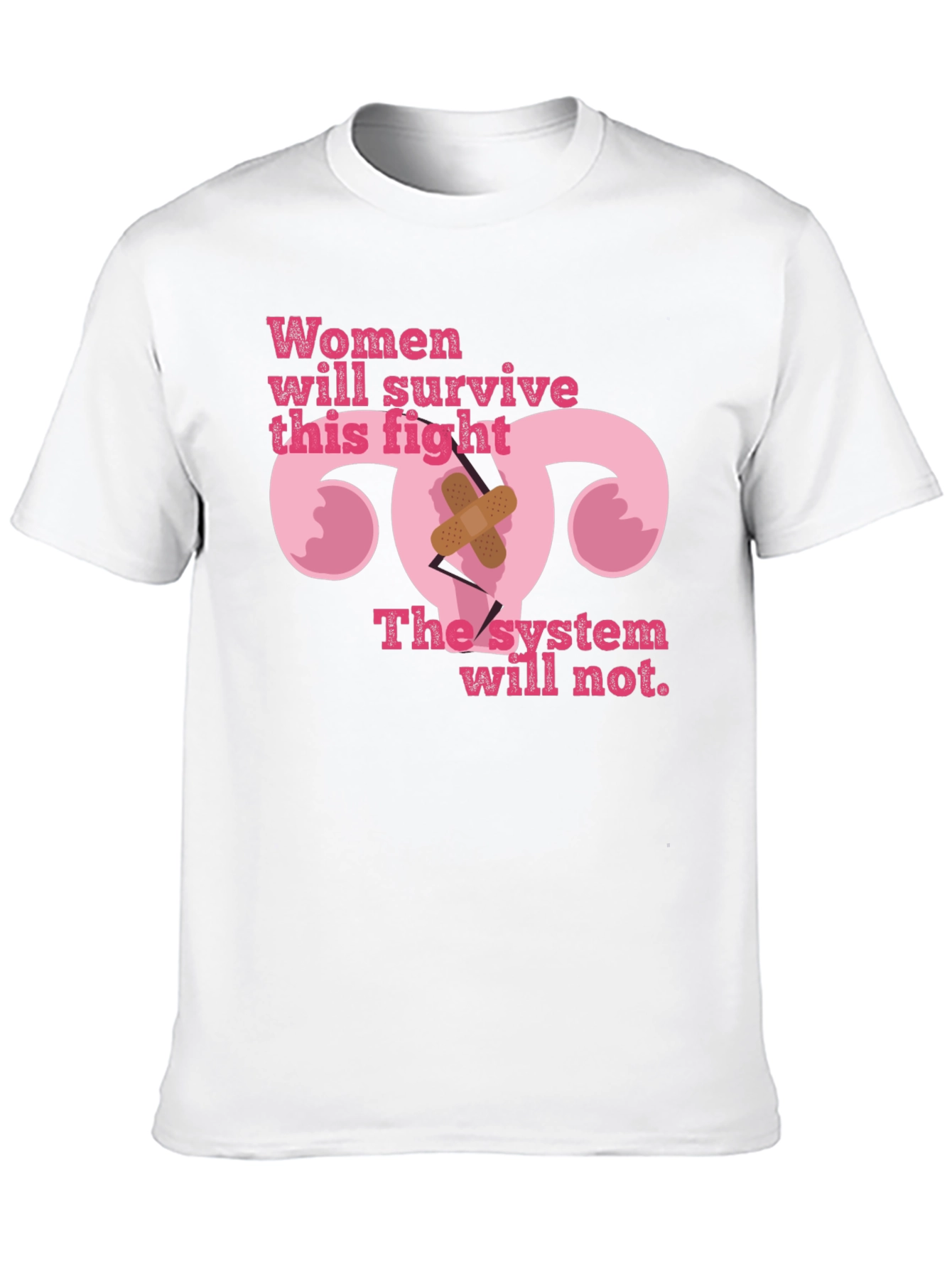 Feminist Uterus T-Shirt - Womens Rights Tee