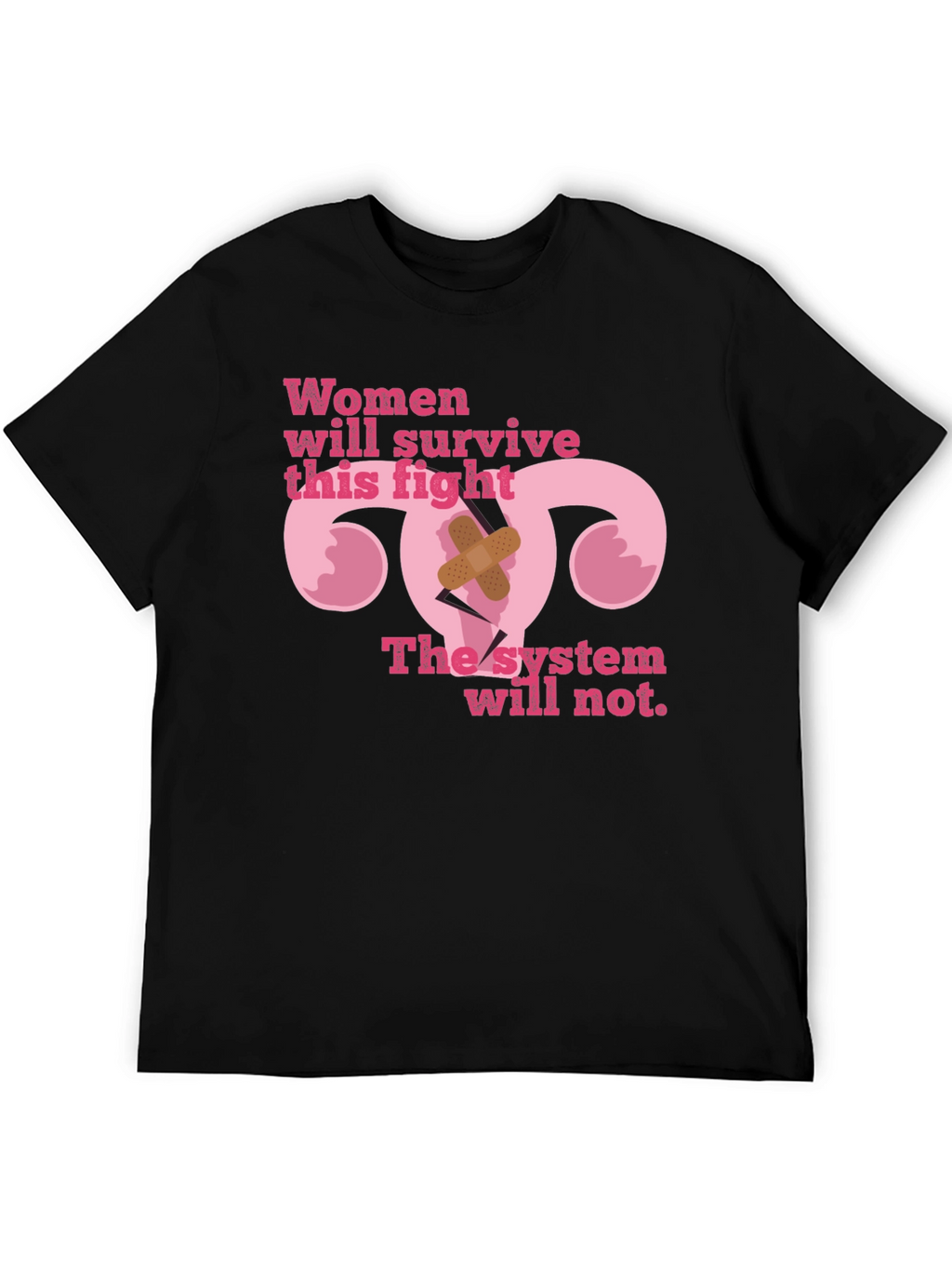 Feminist Uterus T-Shirt - Womens Rights Tee