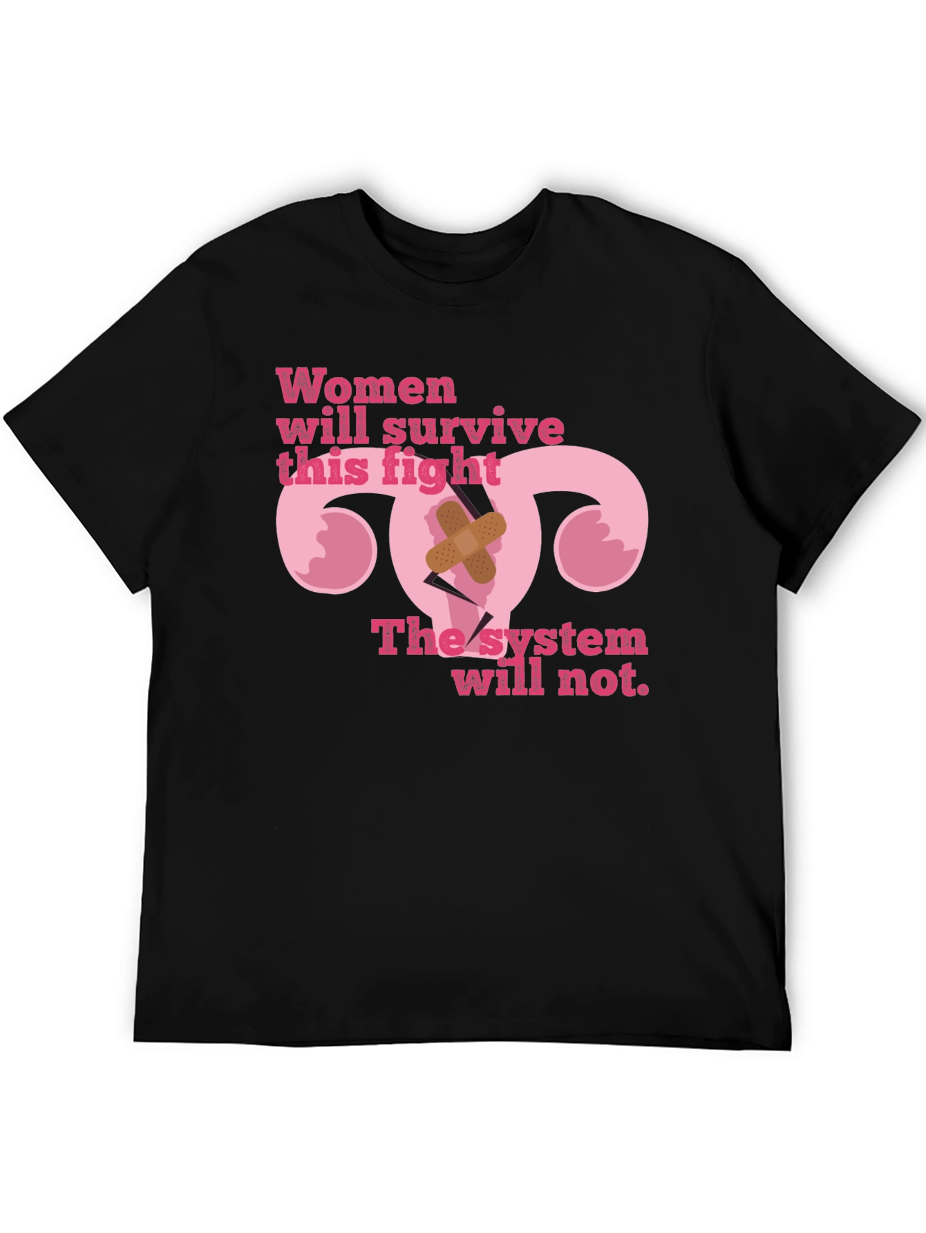 Feminist Uterus T-Shirt - Womens Rights Tee