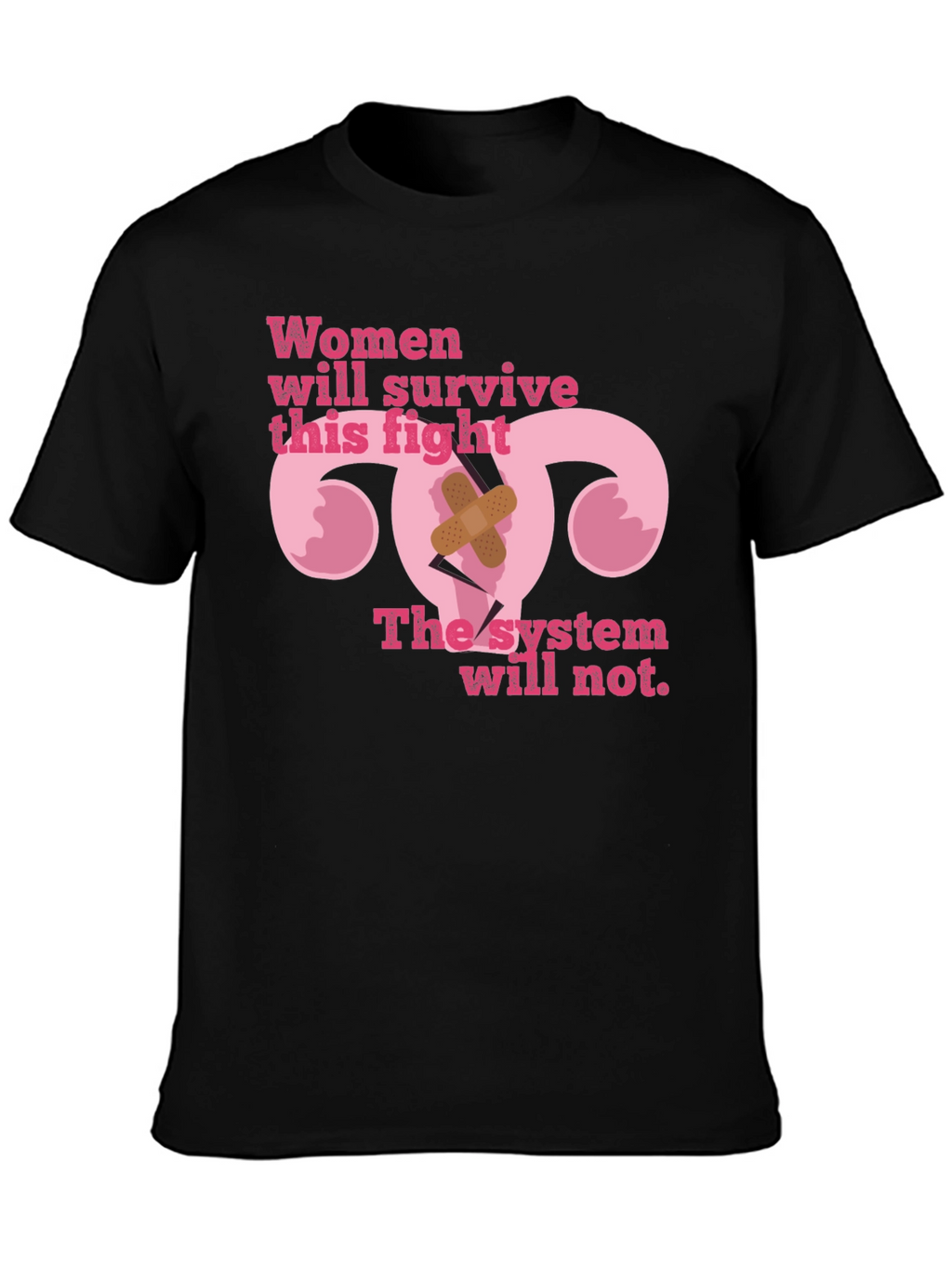 Feminist Uterus T-Shirt - Womens Rights Tee