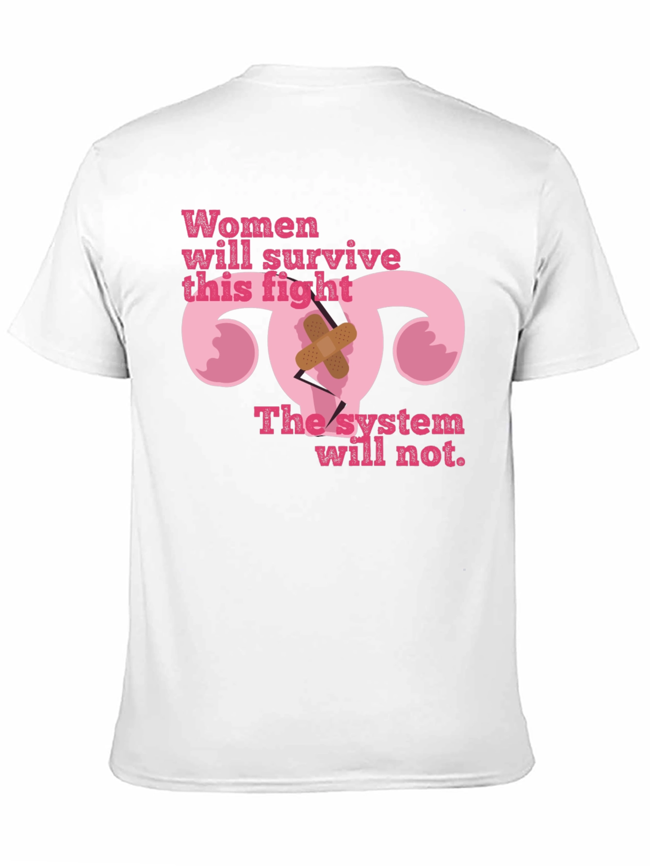 Feminist Uterus T-Shirt - Womens Rights Tee