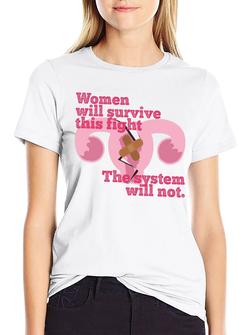 Feminist Uterus T-Shirt - Womens Rights Tee