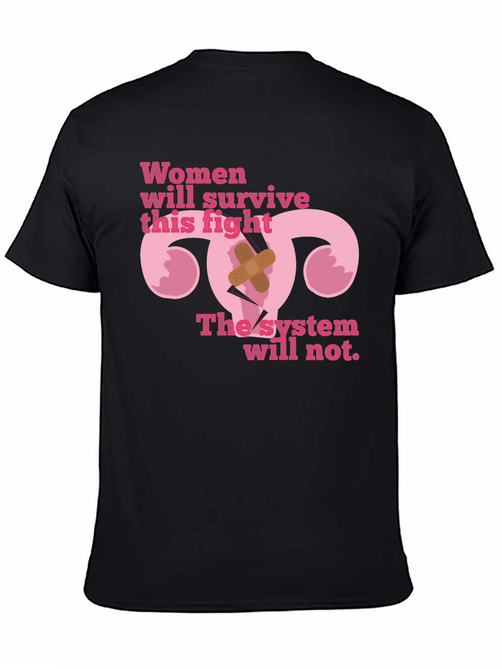 Feminist Uterus T-Shirt - Womens Rights Tee