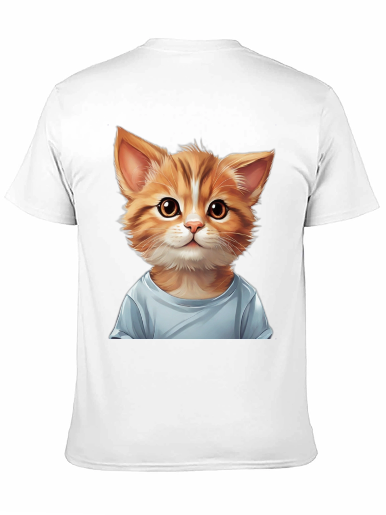 Cute Kitten Graphic Tee - Stylish Black T-Shirt