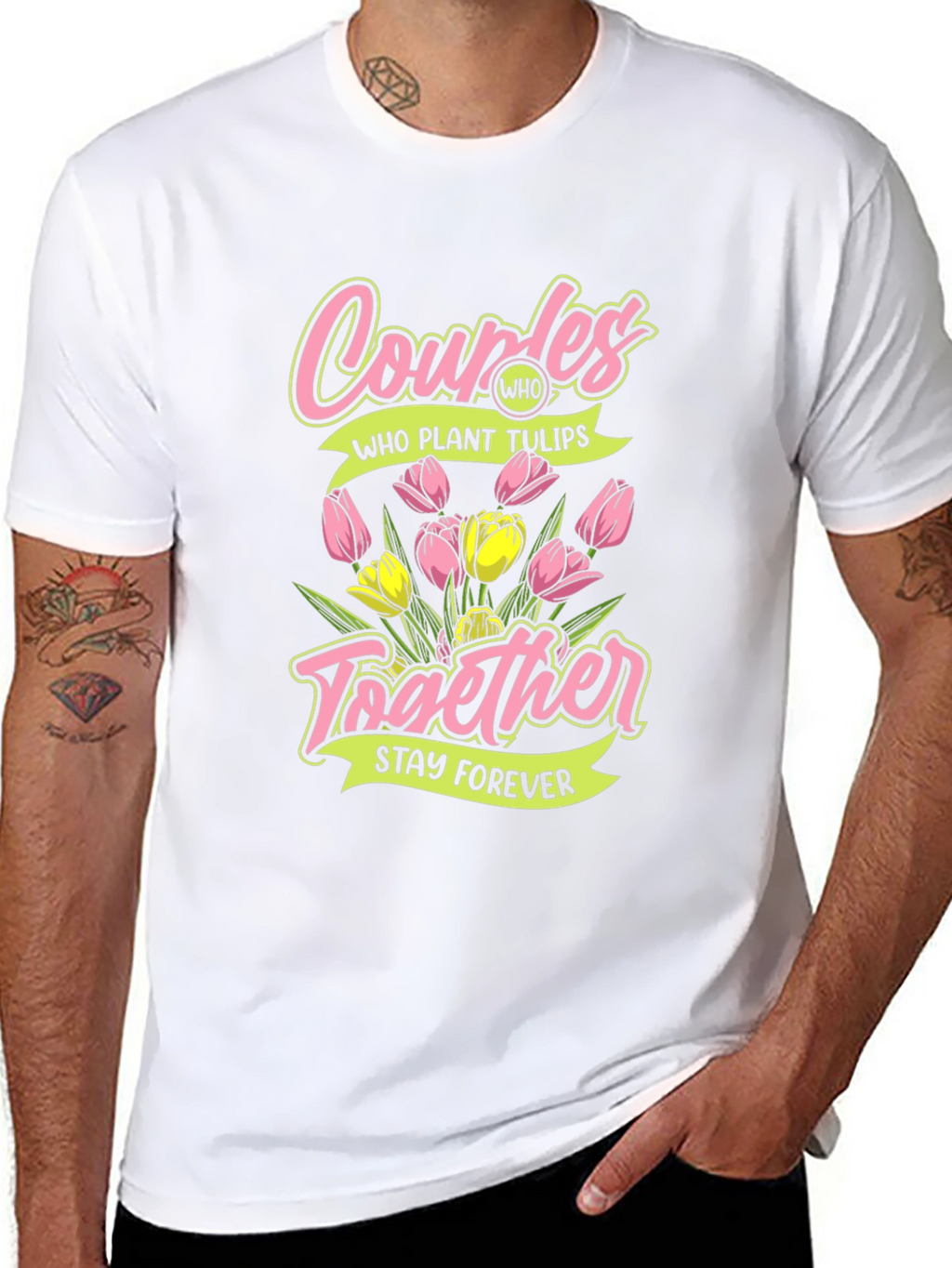 Couples Who Plant Tulips T-Shirt