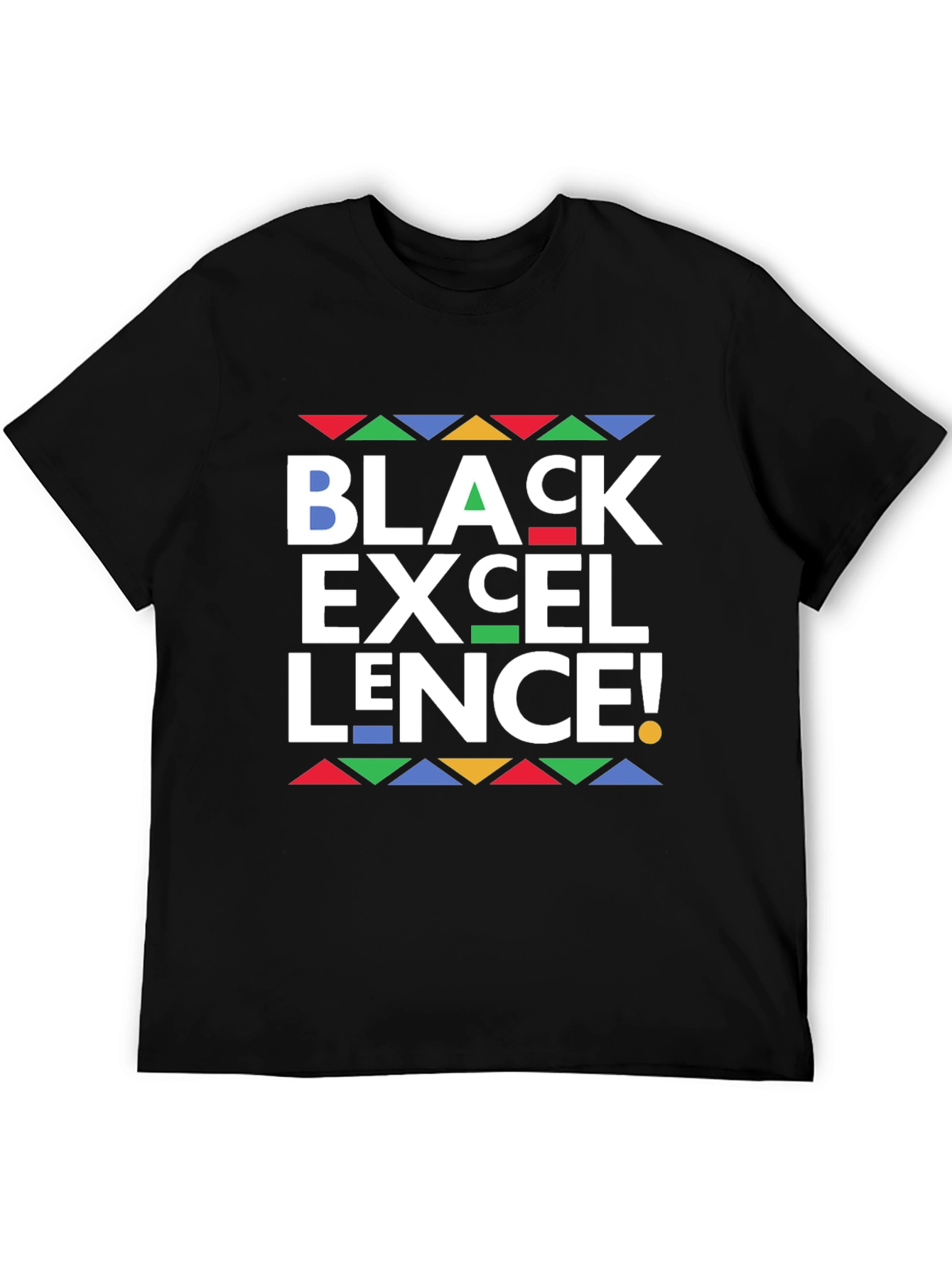 Black Excellence Graphic Tee - Bold Statement Shirt