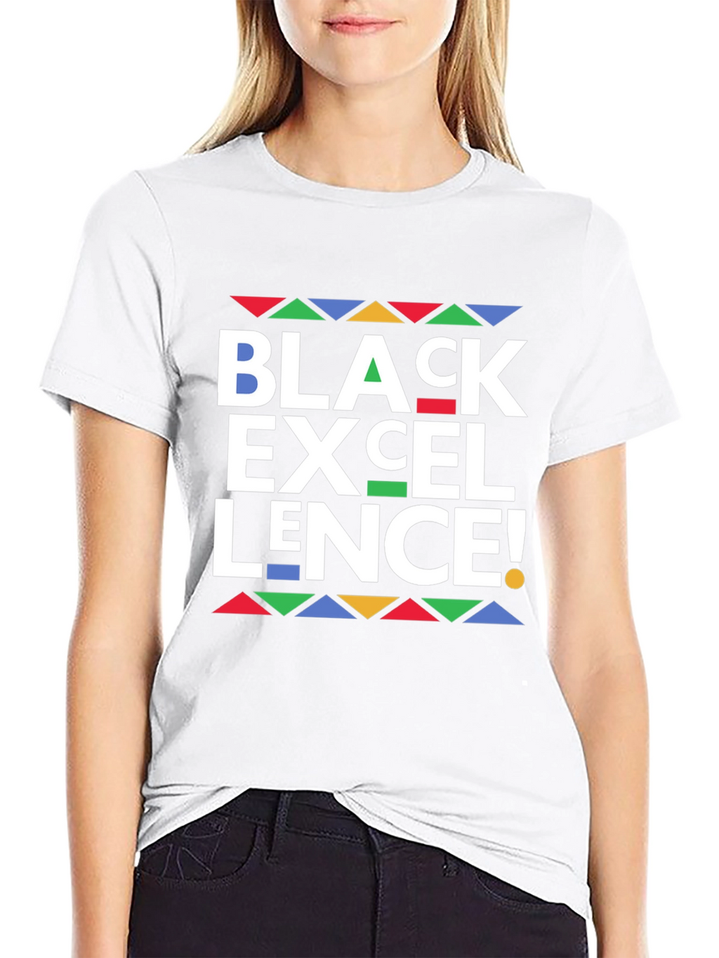 Black Excellence Graphic Tee - Bold Statement Shirt