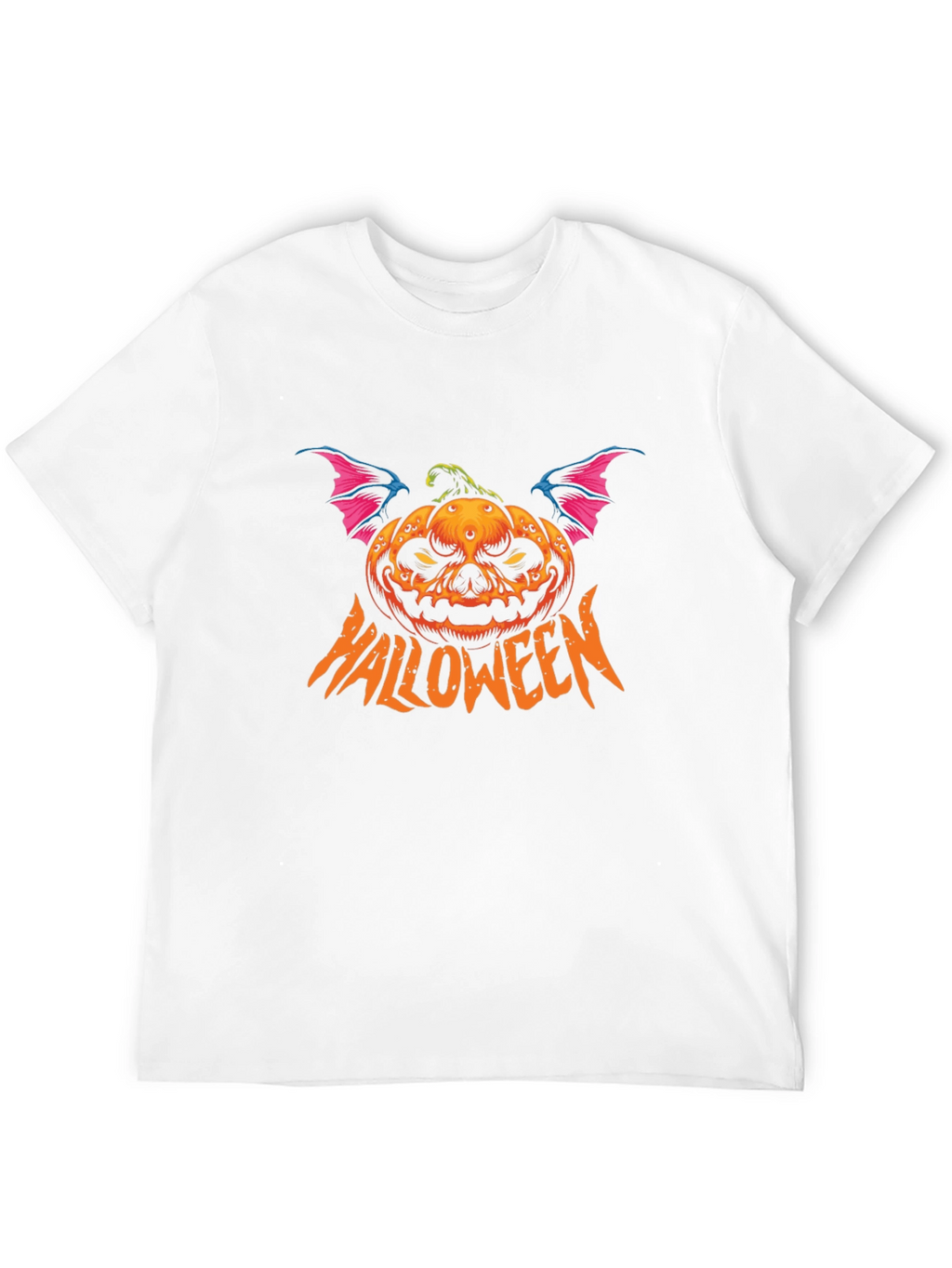 Halloween Pumpkin Bat T-Shirt