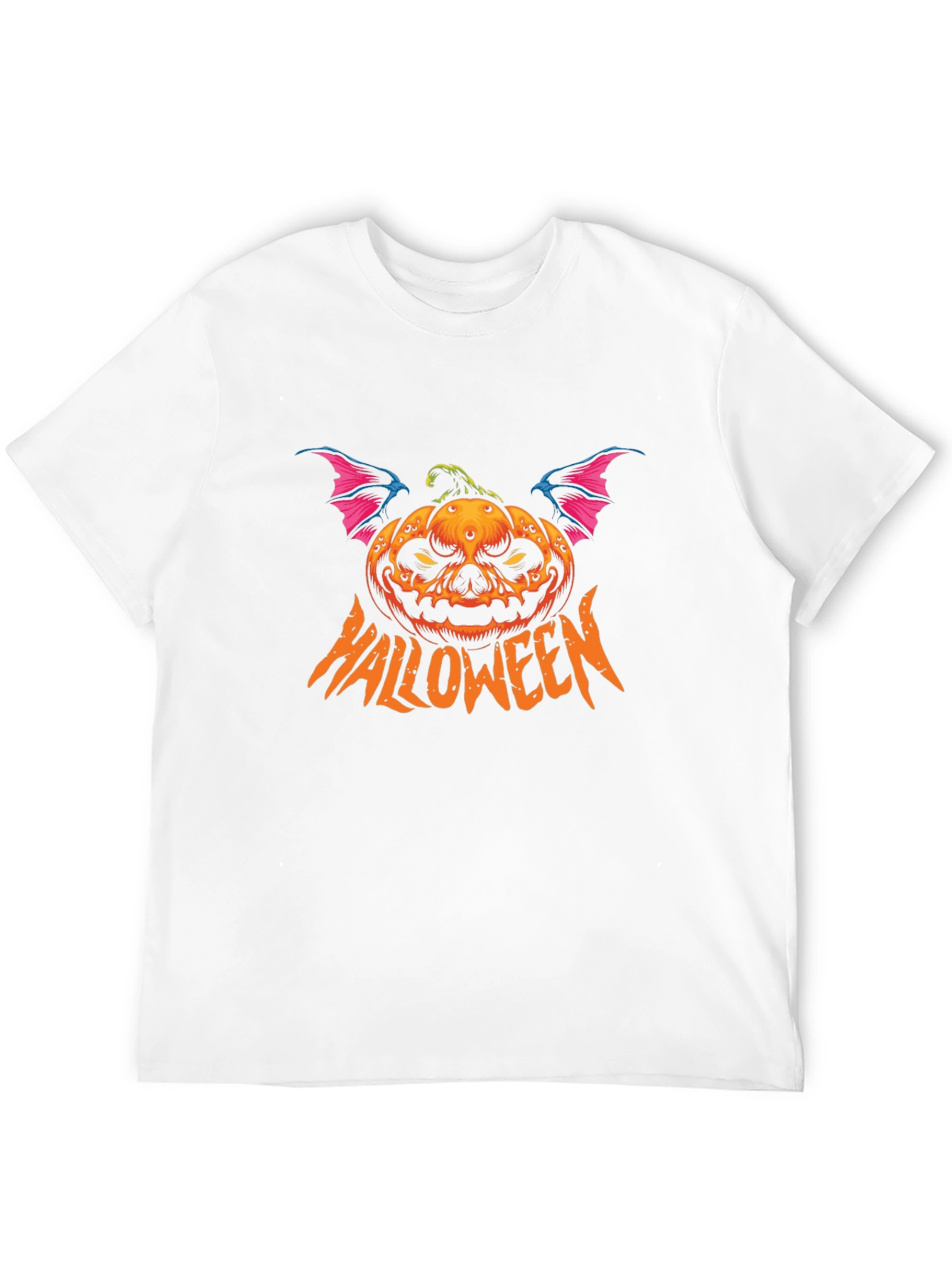 Halloween Pumpkin Bat T-Shirt