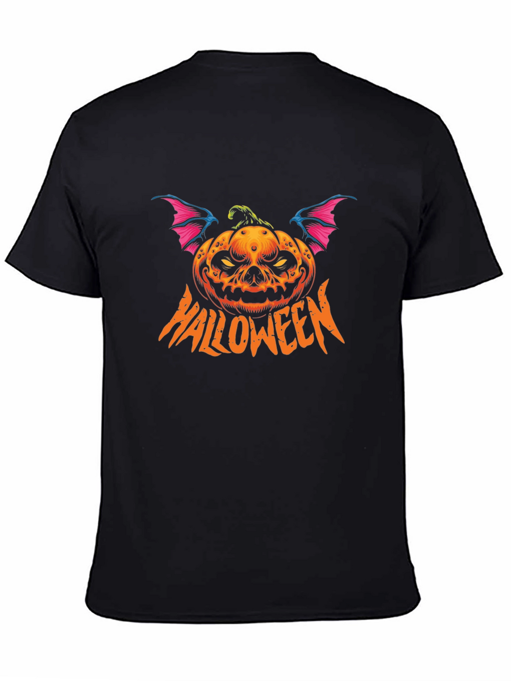 Halloween Pumpkin Bat T-Shirt