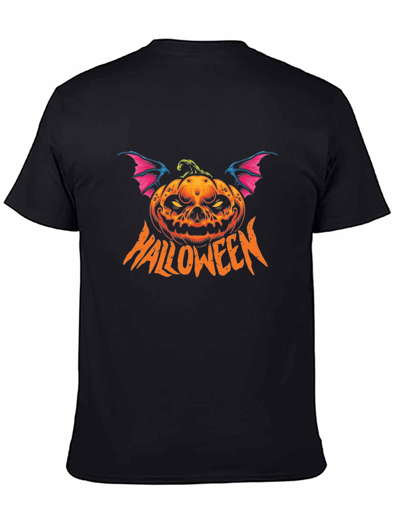 Halloween Pumpkin Bat T-Shirt