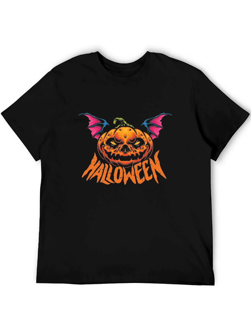Halloween Pumpkin Bat T-Shirt
