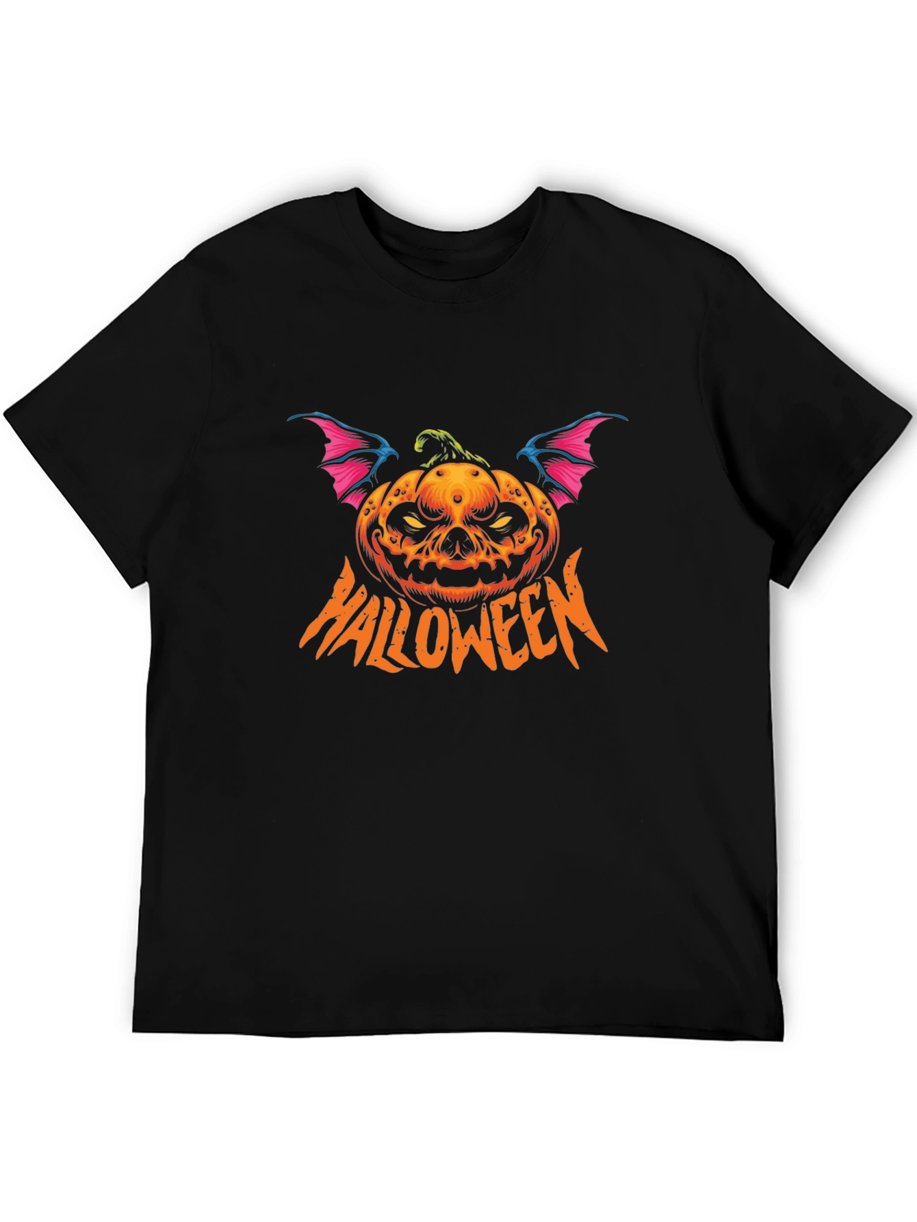 Halloween Pumpkin Bat T-Shirt