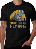 Id Rather Be Flying T-Shirt