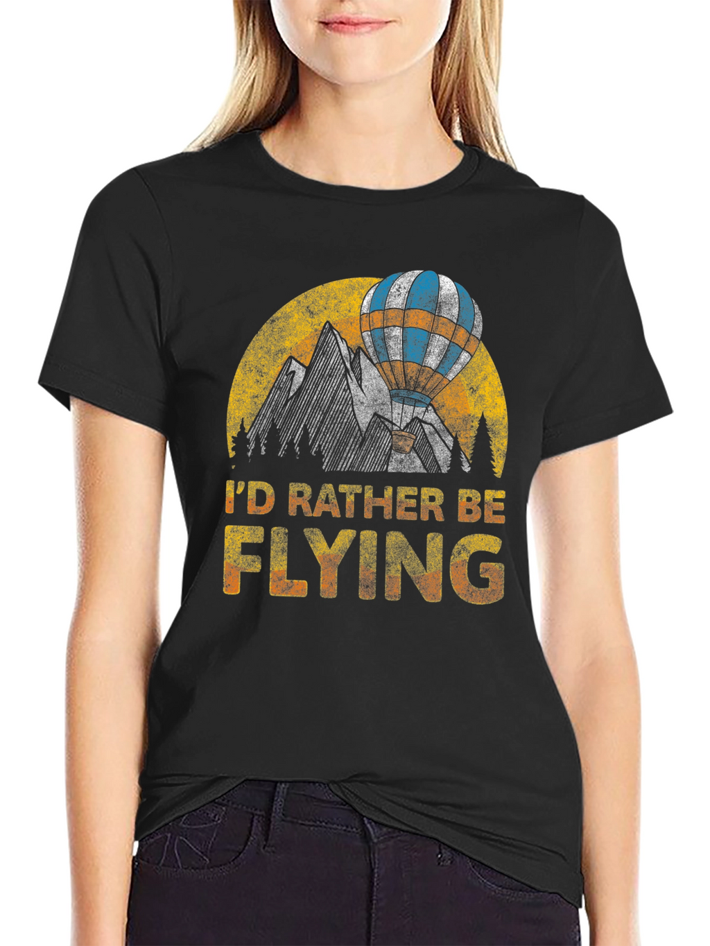 Id Rather Be Flying T-Shirt