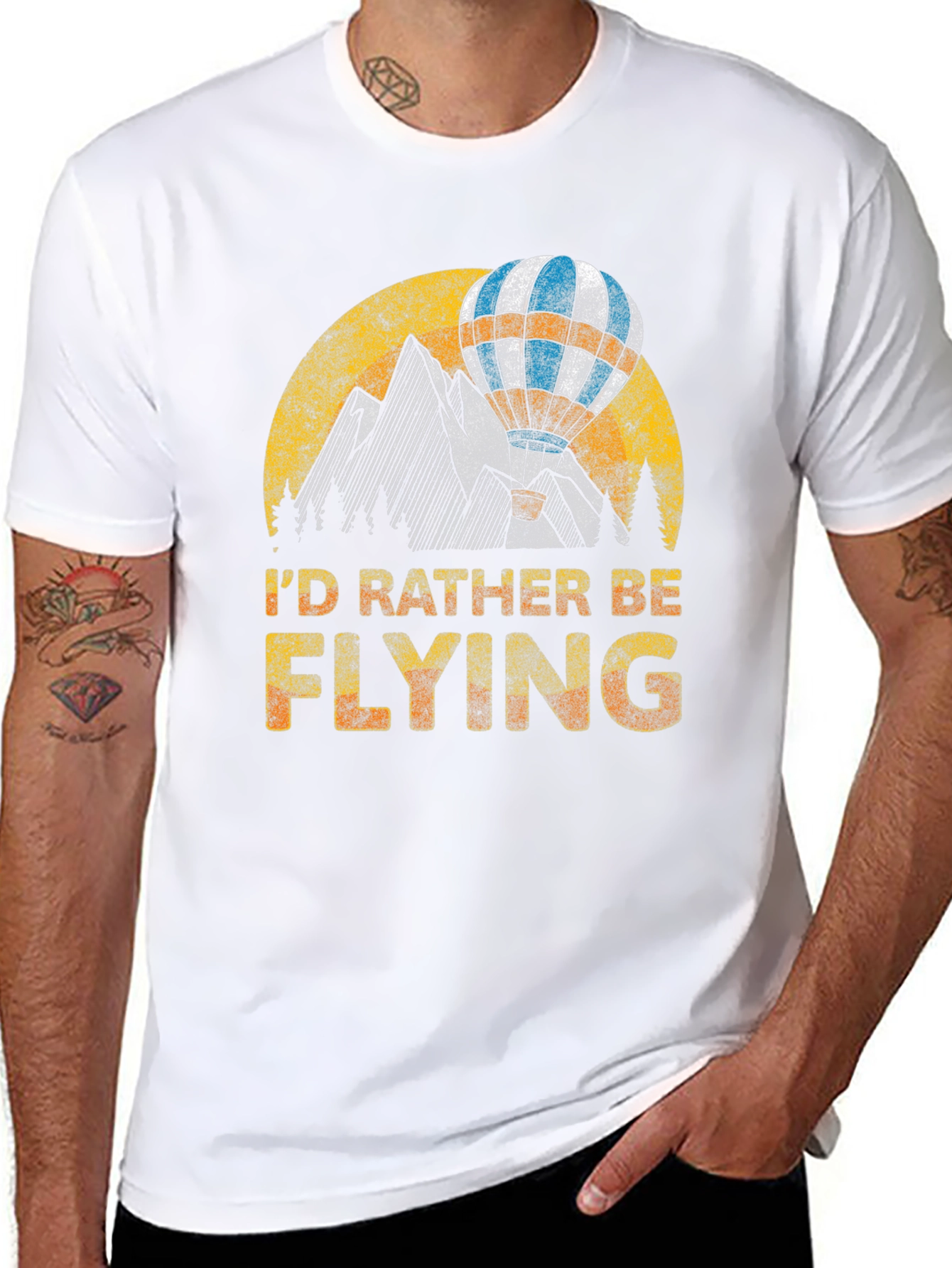 Id Rather Be Flying T-Shirt