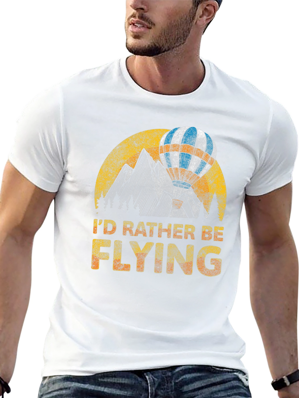 Id Rather Be Flying T-Shirt