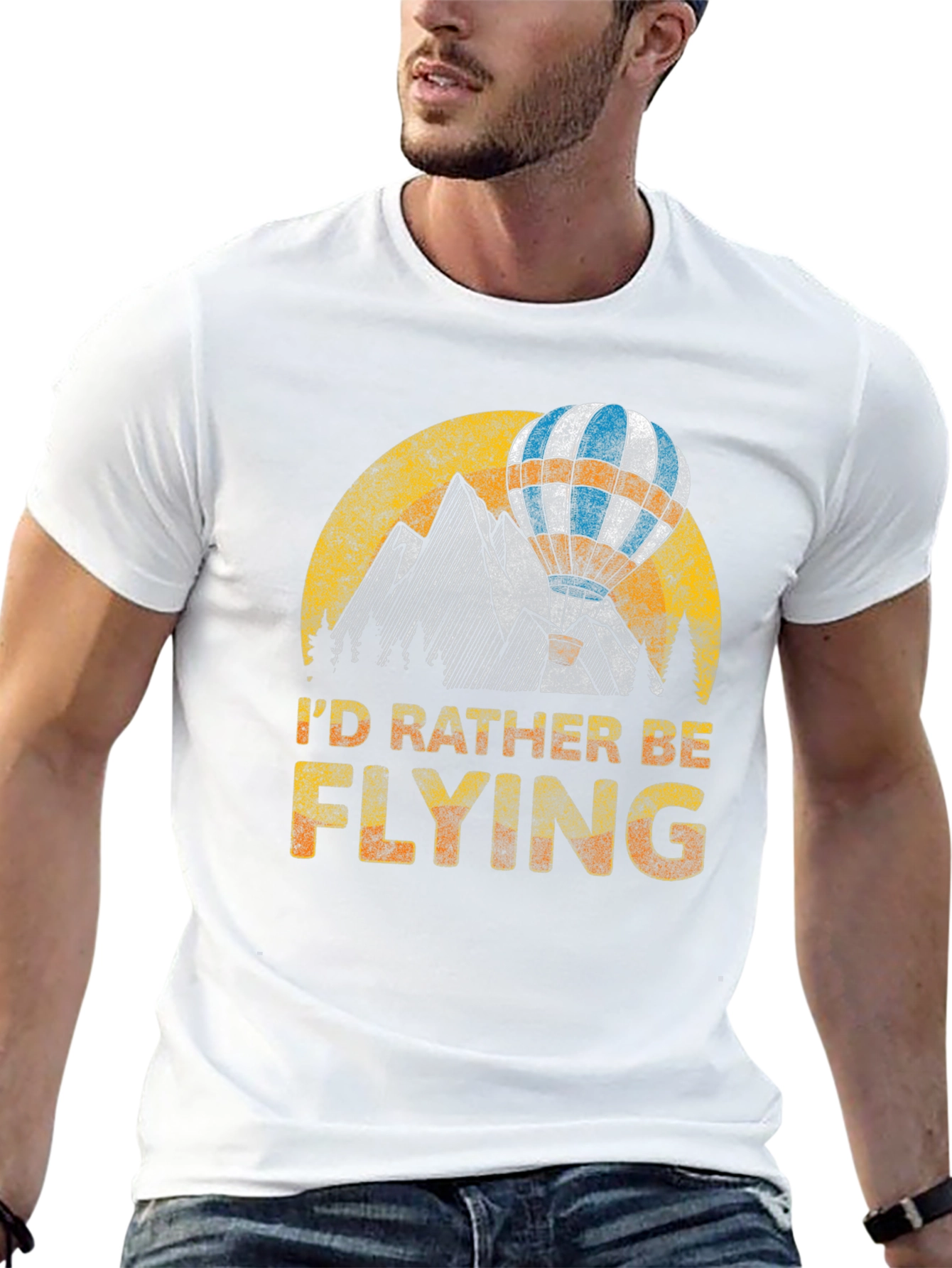 Id Rather Be Flying T-Shirt