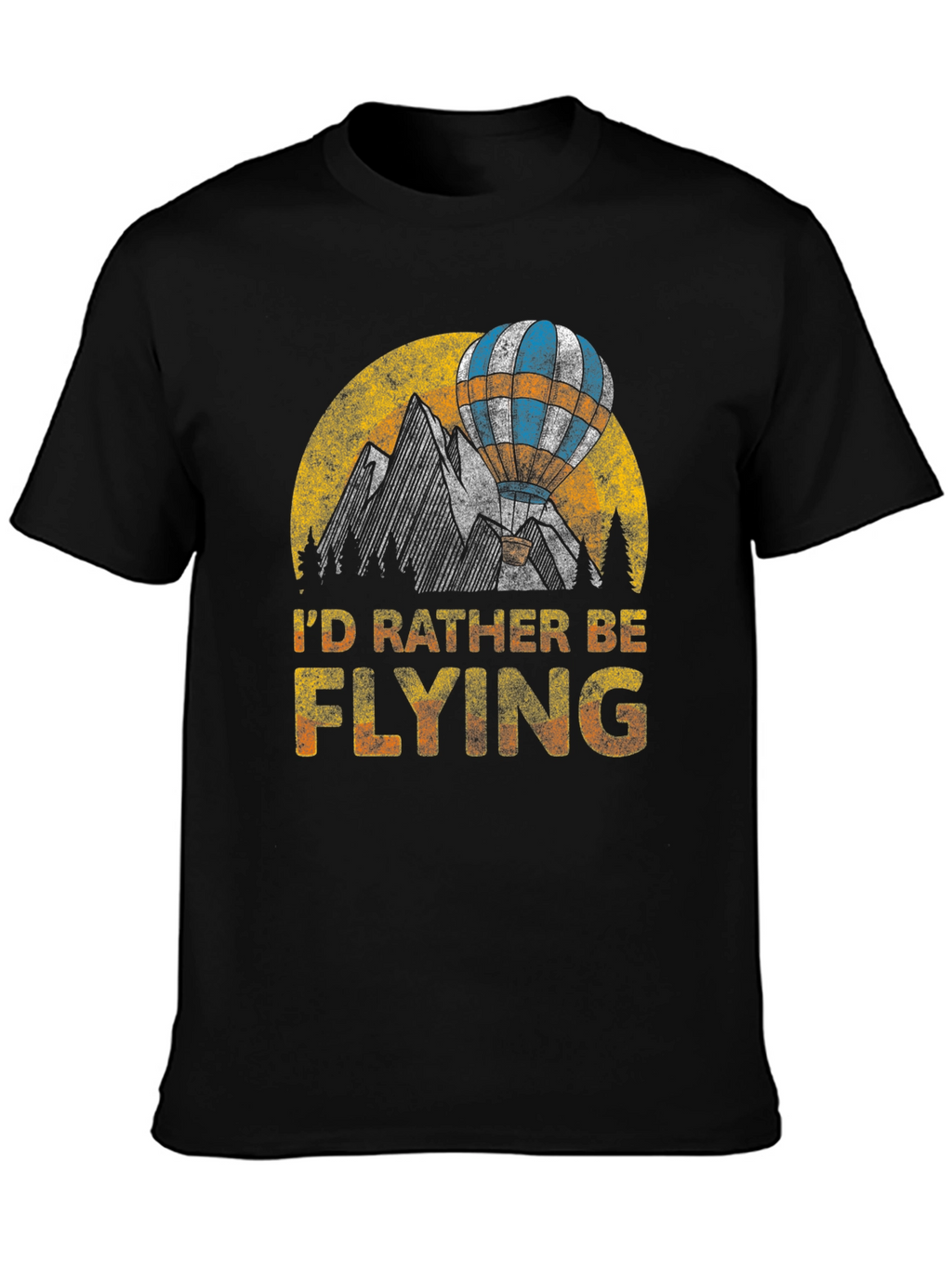 Id Rather Be Flying T-Shirt