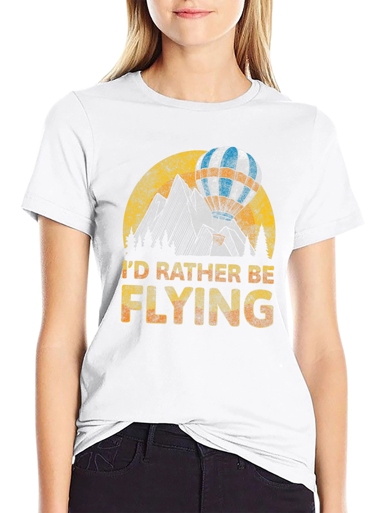Id Rather Be Flying T-Shirt