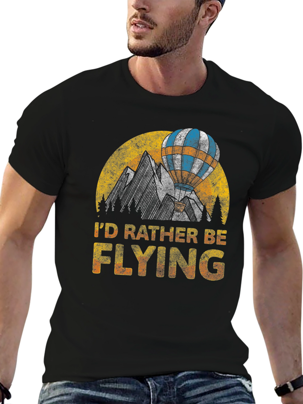 Id Rather Be Flying T-Shirt