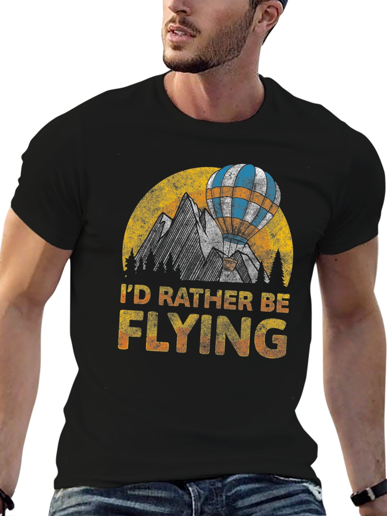Id Rather Be Flying T-Shirt