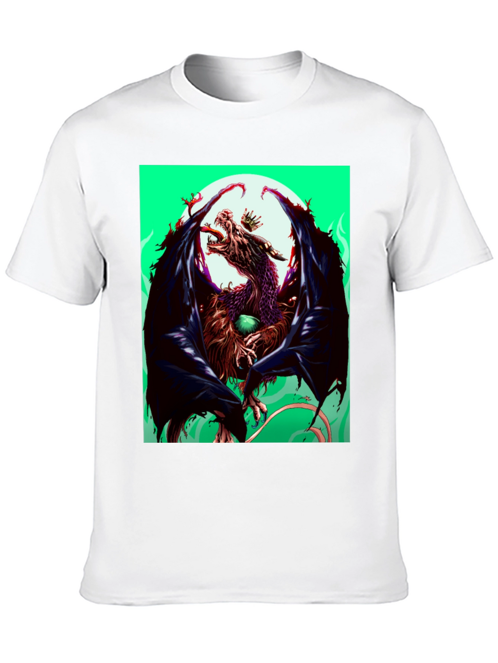 Dragon Graphic Tee - Mens Black T-Shirt