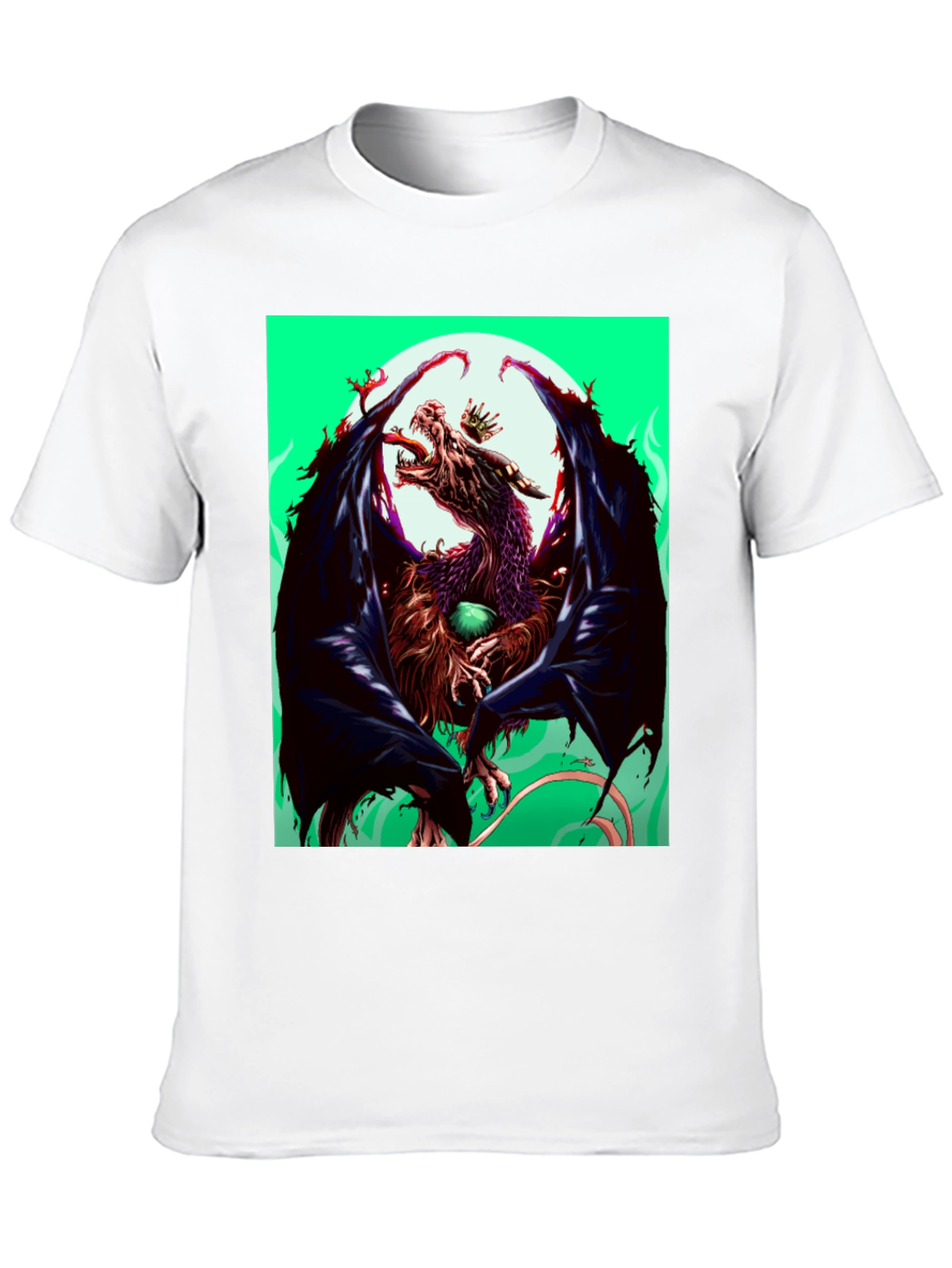 Dragon Graphic Tee - Mens Black T-Shirt