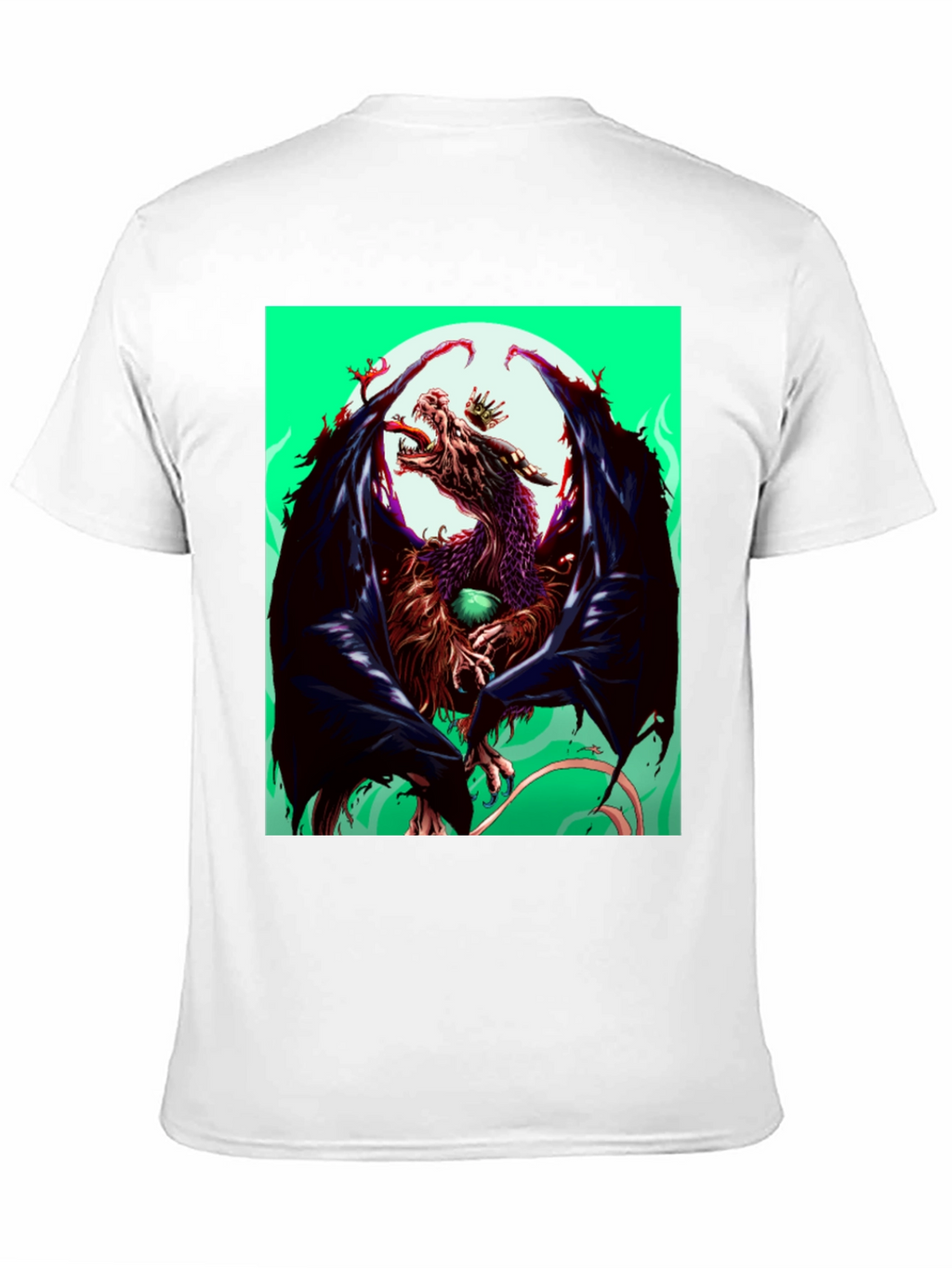 Dragon Graphic Tee - Mens Black T-Shirt