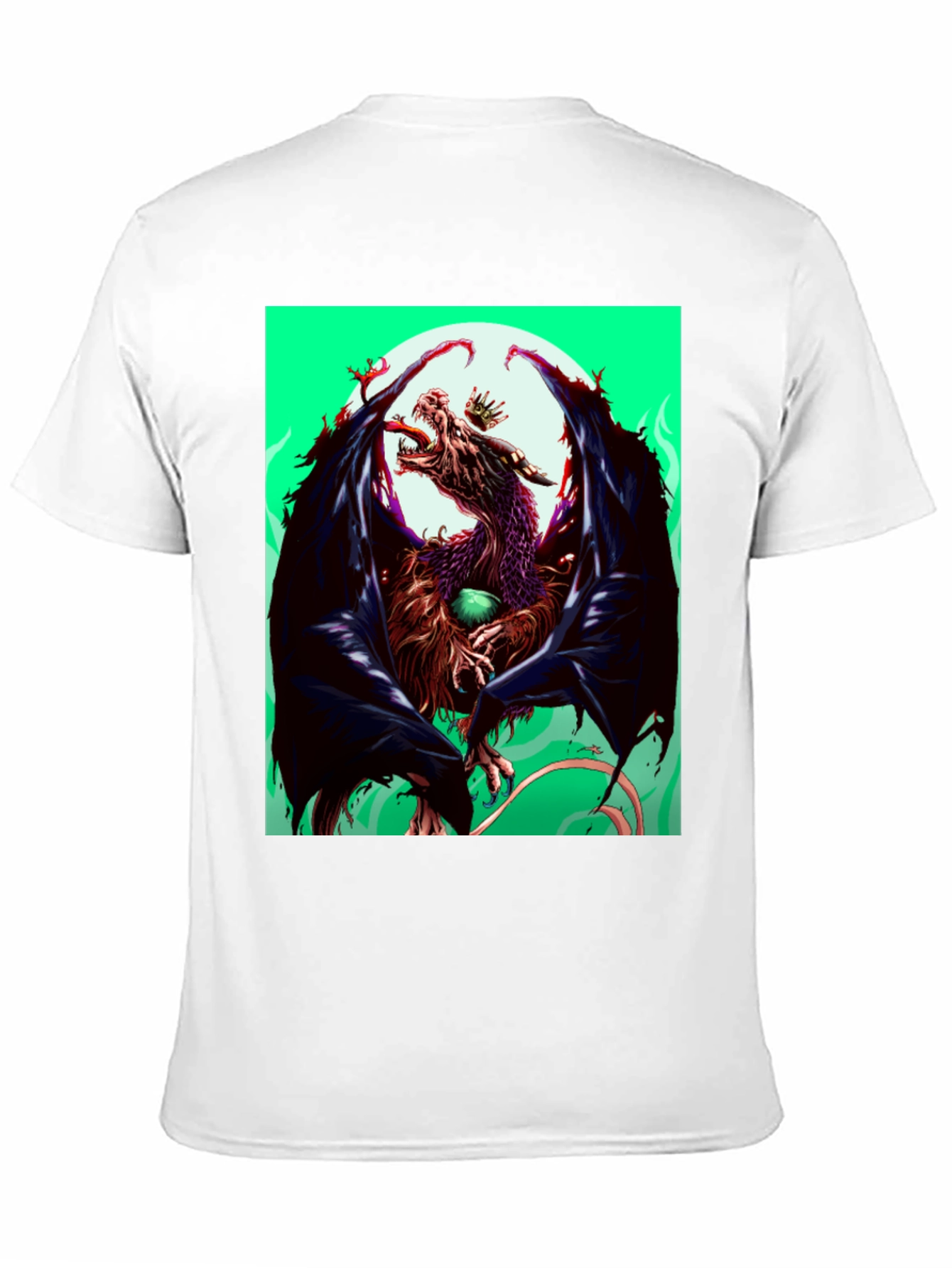 Dragon Graphic Tee - Mens Black T-Shirt