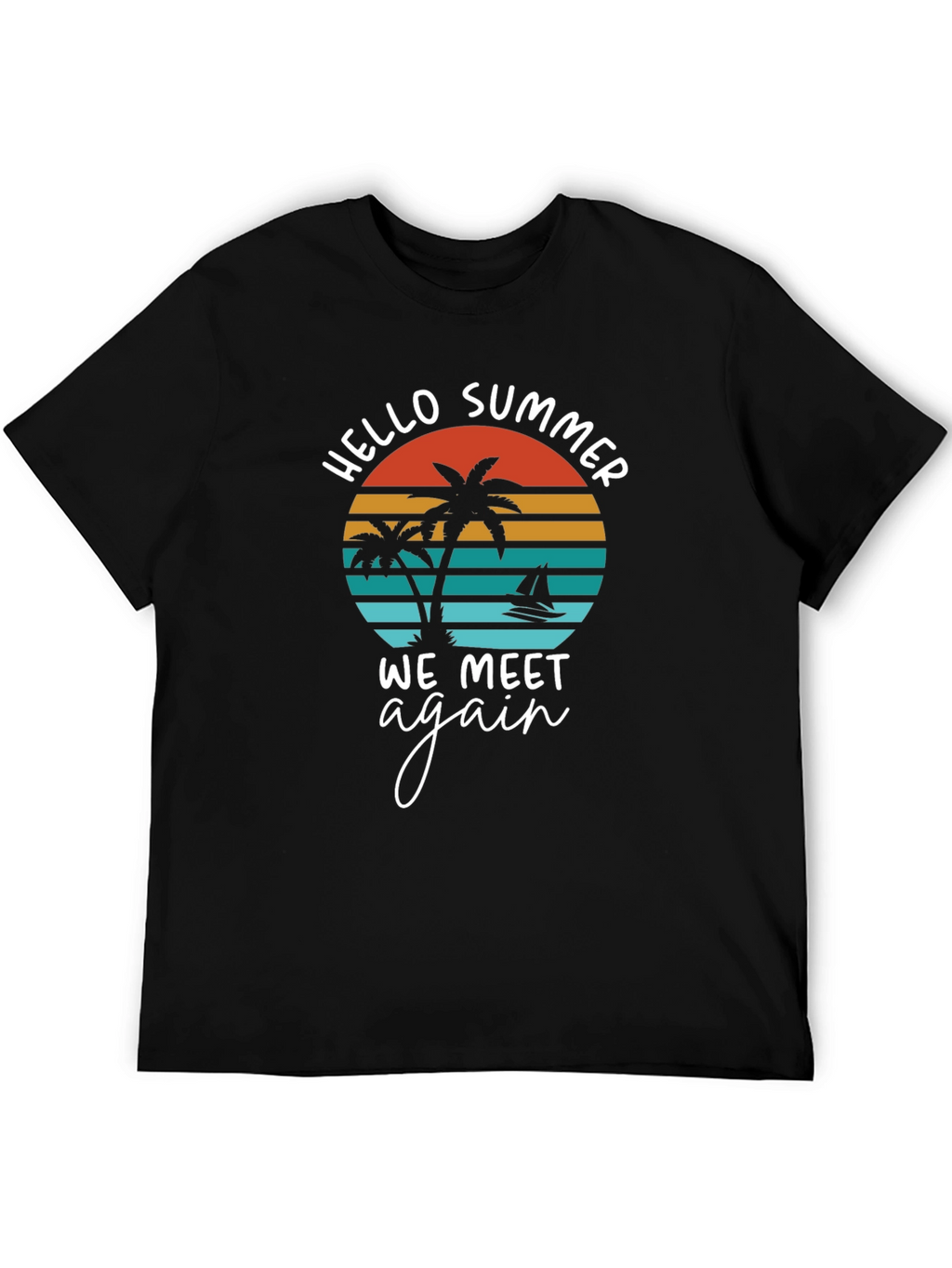 Hello Summer Graphic T-Shirt