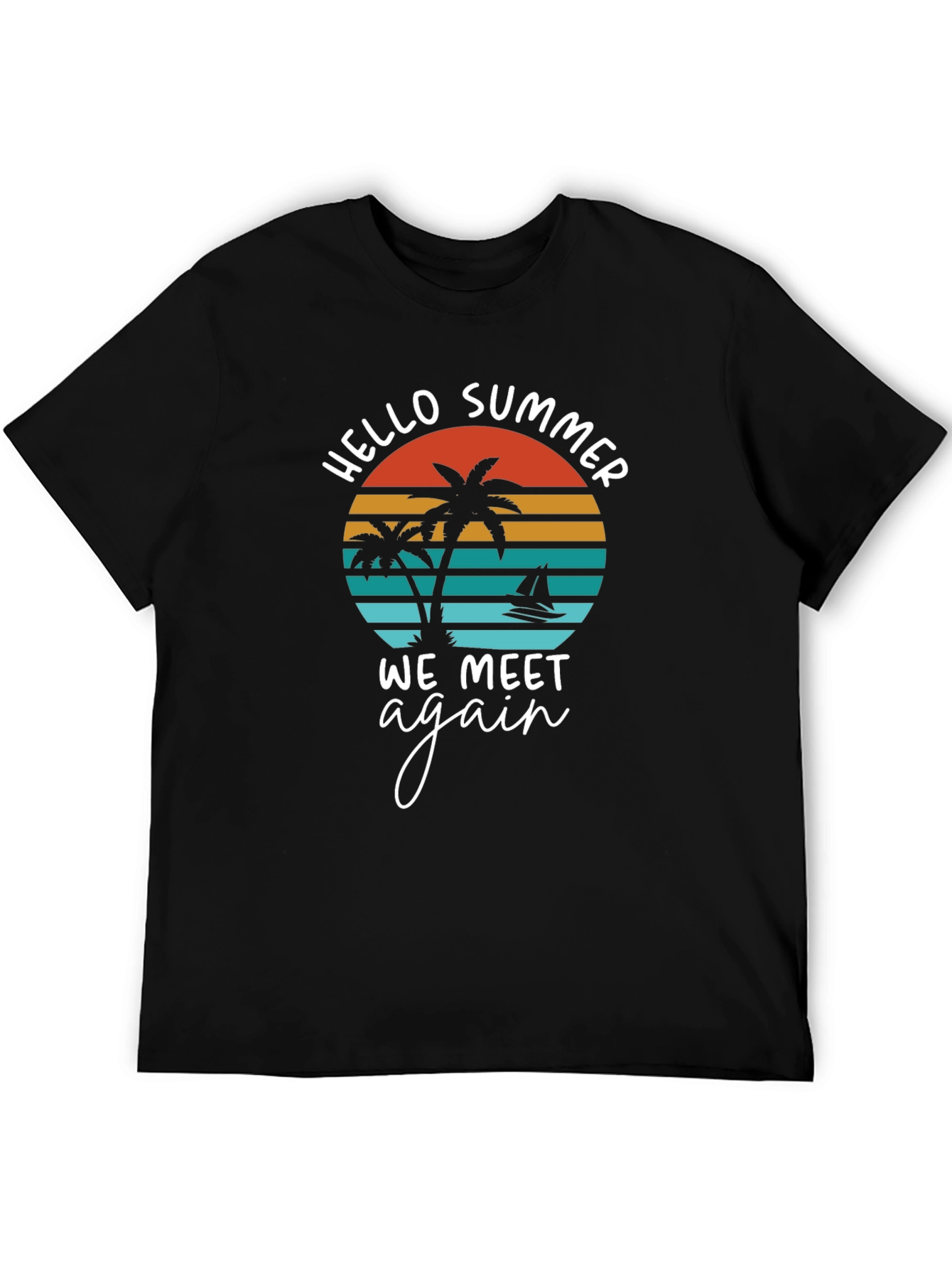 Hello Summer Graphic T-Shirt