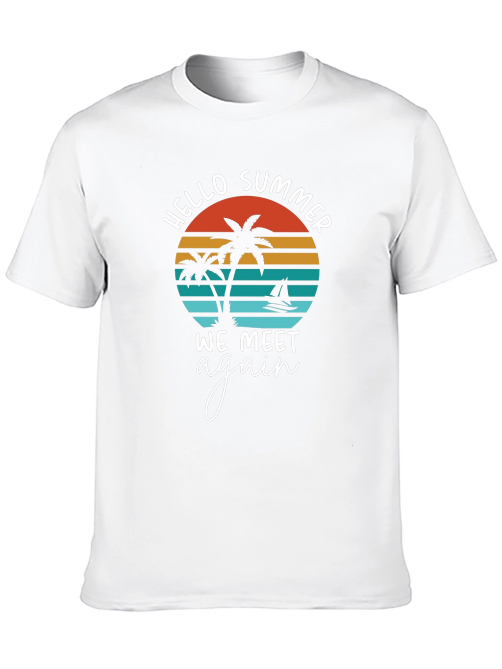 Hello Summer Graphic T-Shirt
