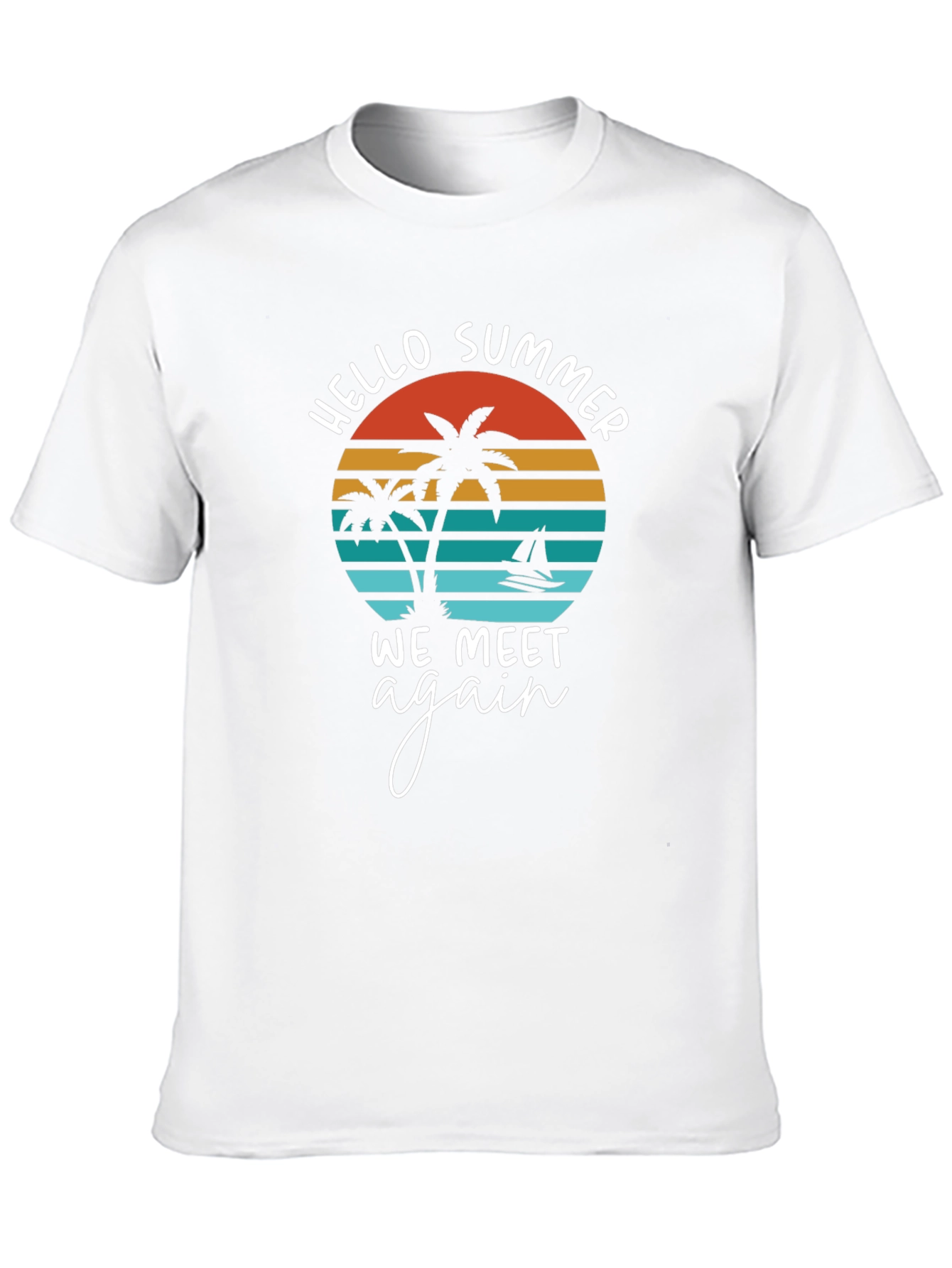 Hello Summer Graphic T-Shirt