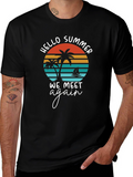 Hello Summer Graphic T-Shirt