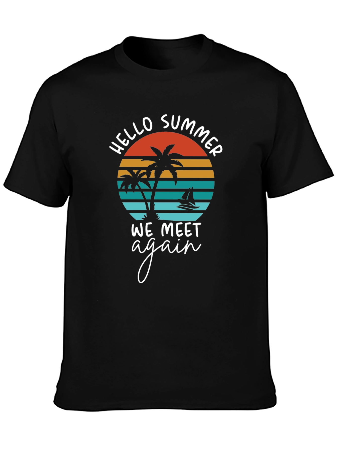 Hello Summer Graphic T-Shirt